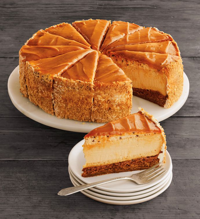 The Cheesecake Factory&#174; Salted Caramel Cheesecake - 10&#34;